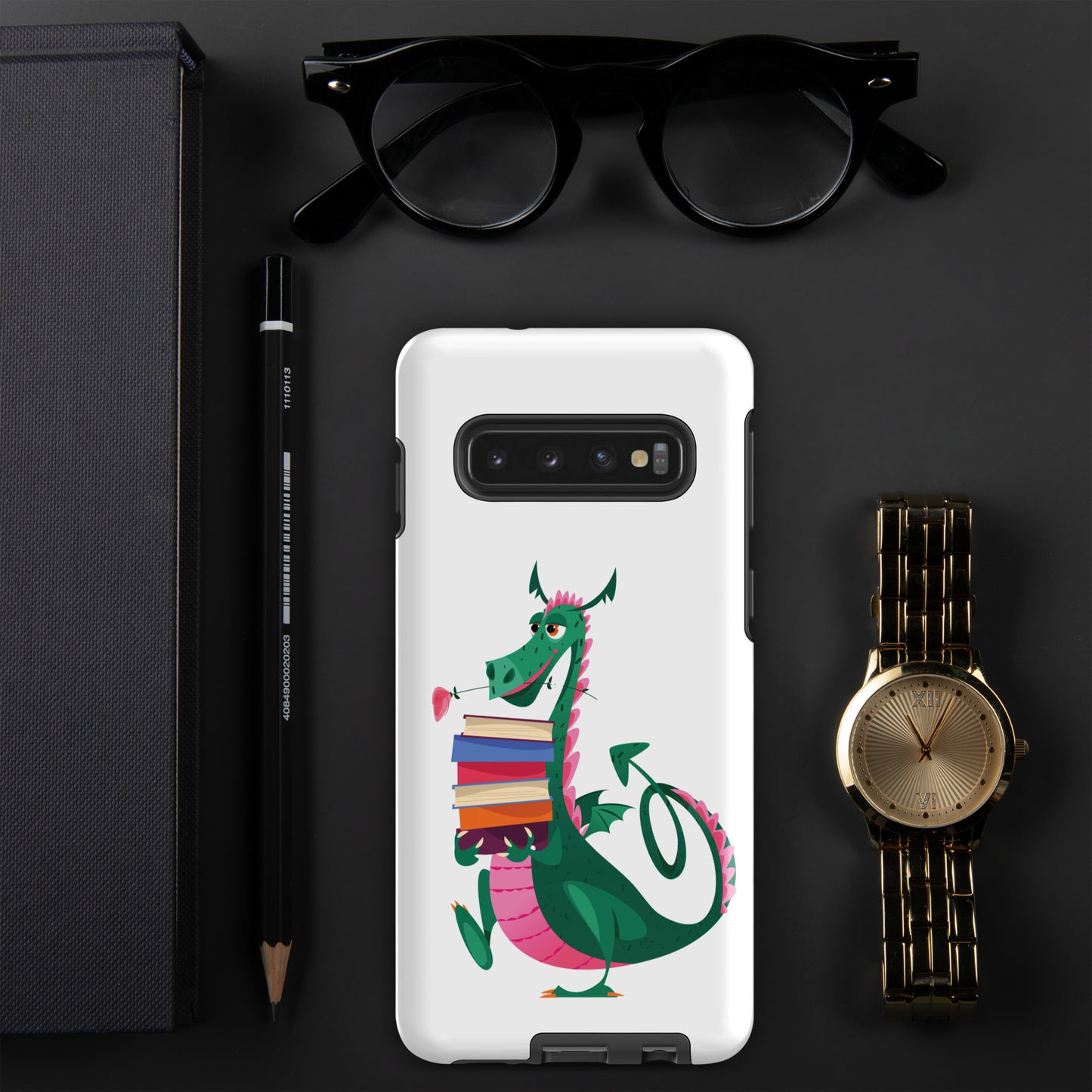 " I am a reading dragon. " - Tough case for Samsung®