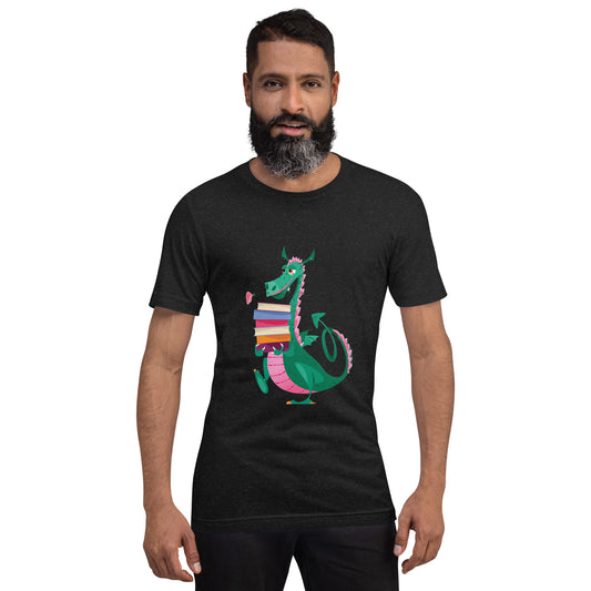 " I am a reading dragon. " - Unisex t-shirt